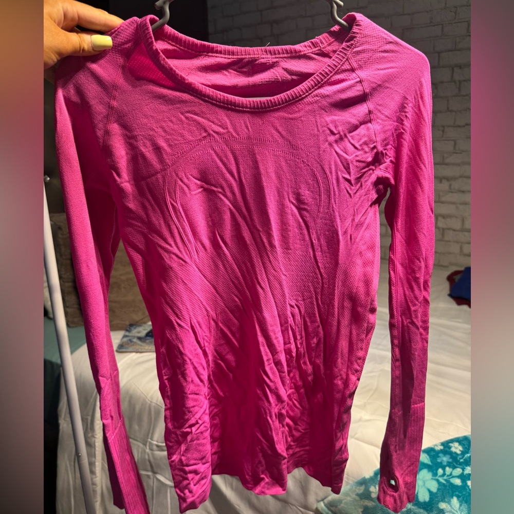 lululemon sonic pink swiftly tech